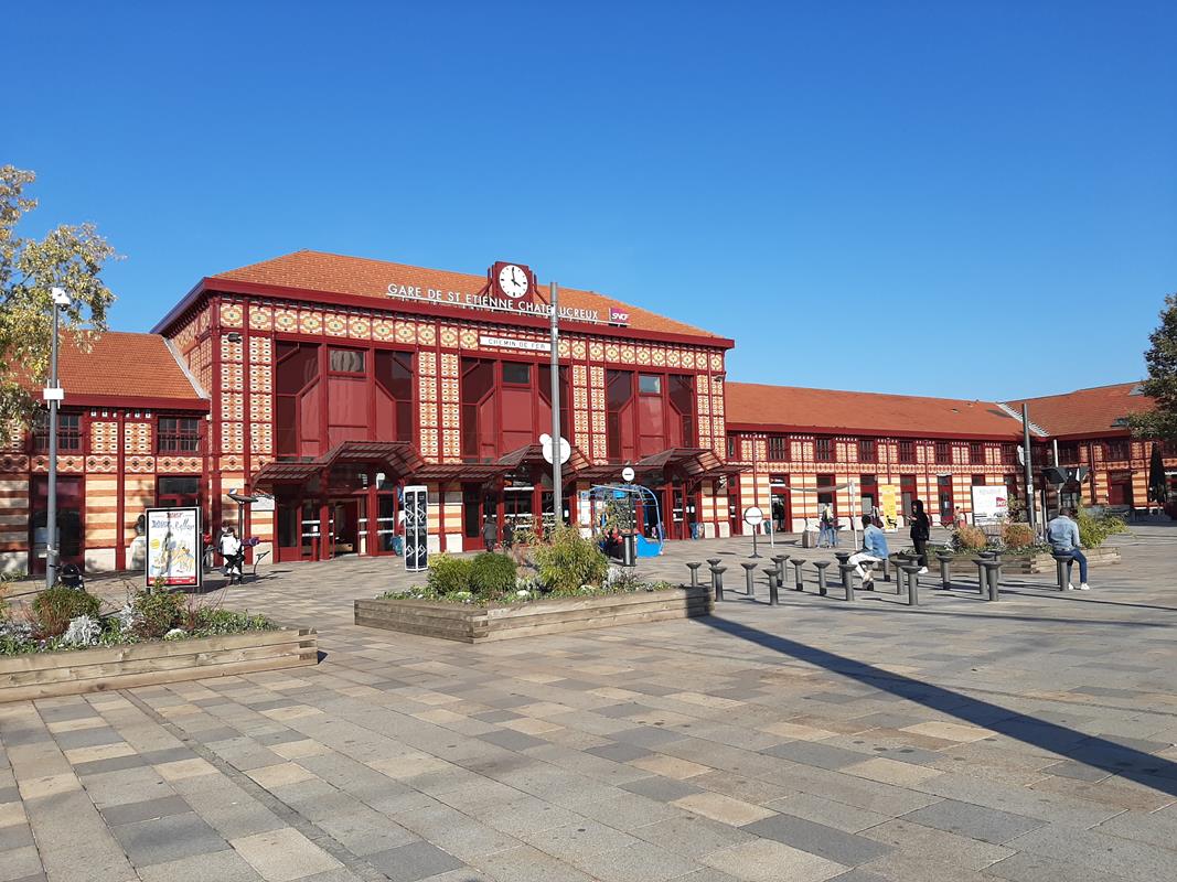 Gare de Saint-Etienne Châteaucreux - Coque  restauration